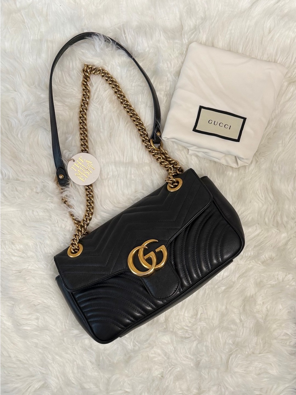 GUCCI GG MARMONT SHOULDER BAG